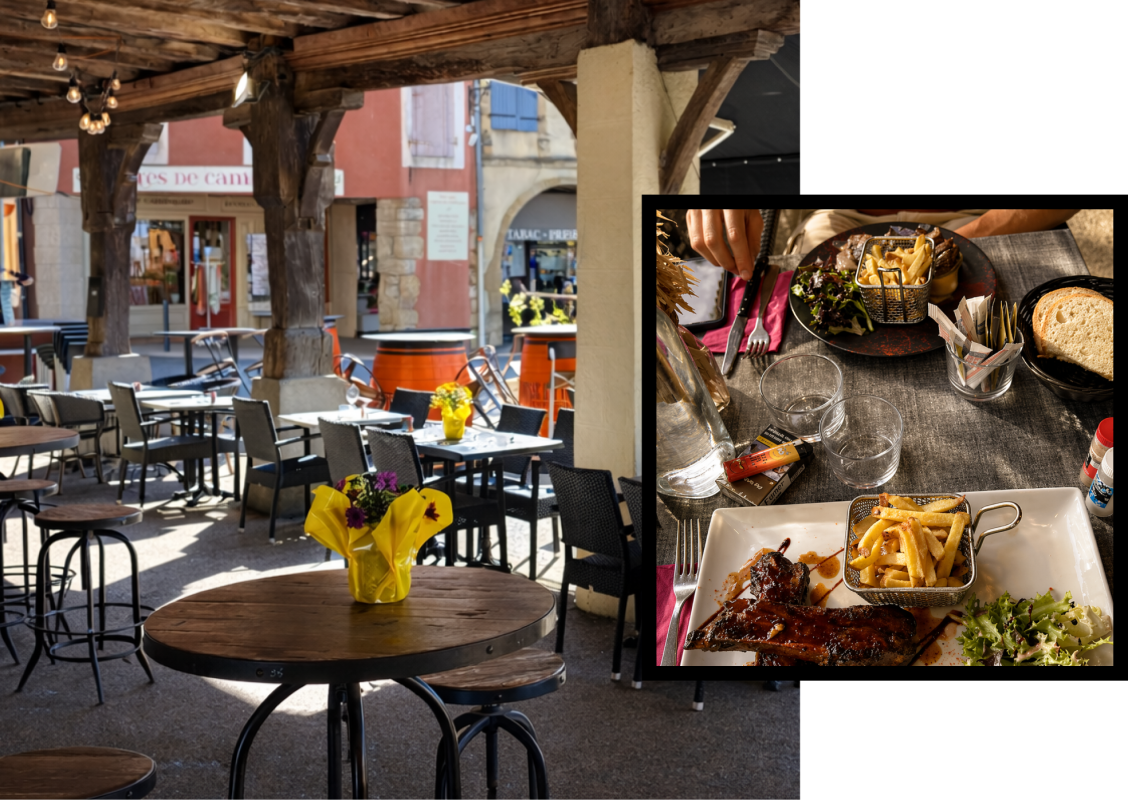 Le restaurant - Le Boeuf Sur La Place - restaurant MARCIAC - Restaurant Vic en Bigorre  - Restaurant Hautes-Pyrénées - restaurant proche Vic en Bigorre - Restaurant Maubourguet